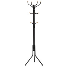 SONGMICS Coat Rack Stand, Coat Tree, Metal Hall