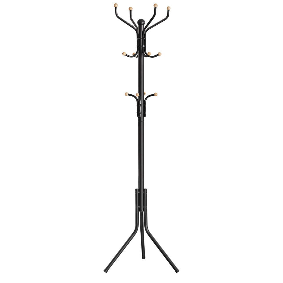 Songmics Coat Rack Stand, Coat Tree, Metal Hall