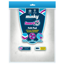 Minky PP7300E119 Smartfit Felt Pad, White, 125 x