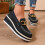 Γυναικεία σουέτ slip-on φλατ παπούτσια με στρογγυλή μύτη και χαμηλό τακούνι 8