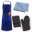 LEFUNDA Cooking Apron Waterproof Apron with 3 1