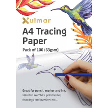 Xulmar Tracing Paper A4 63 GSM - Pack of 100