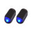 Solar Car Dummy Alarm Lights Set 2 Red Blue LED 1