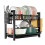 Dish Drainer Black (43.5 x 24.5 x 34.5), 2-Tier 1