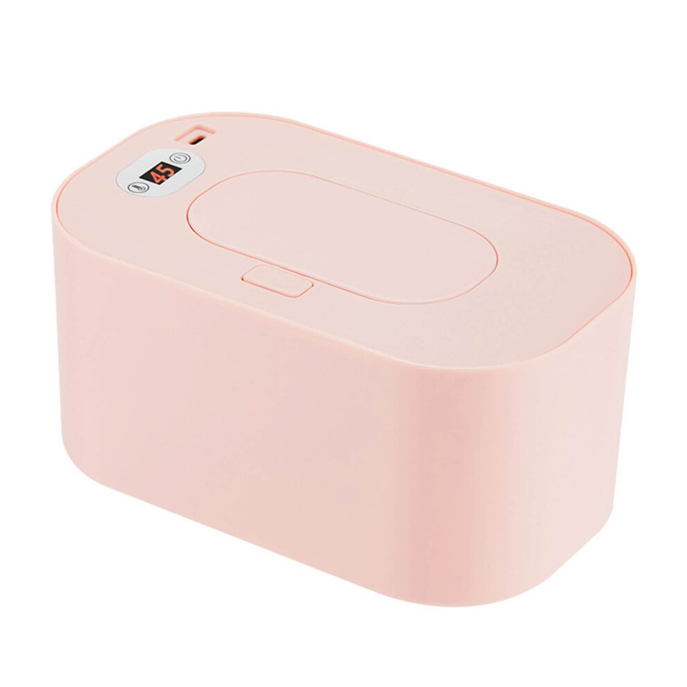 USB Wipes Warmer, Portable Wet Wipes Heater Dispenser with Constant Temperature, Insulated Baby Wipe Warmer Box for Car Home Travel Diaper Changing