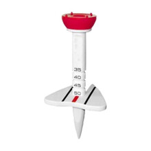 Adjustable Height Golf Spikes with Aiming Function, Silicone and Plastic, for Stable Stance and Improved Accuracy