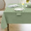 Softalker Sage Green Table Cloth Rectangular 1