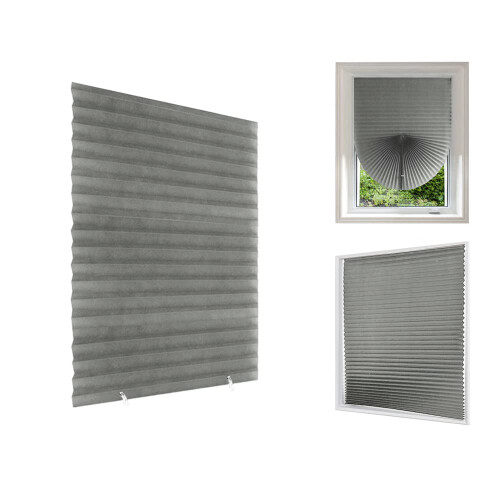 Temporary No Drill Blinds for Windows Stick on Curtains for Bedroom Kitchen
