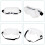 Schutzbrille mit umlaufender Polycarbonat-Linse, Einheitsgröße 5