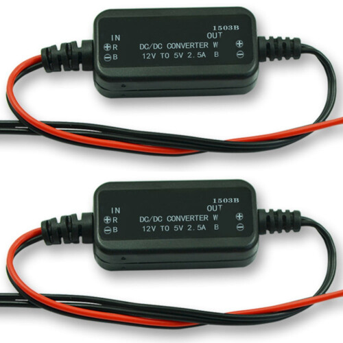 stk. DC-spændingsreducerkonverter 12V step-down til 5V DC-DC 2,5A regulator