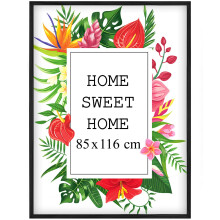 MG Design Black Wooden Photo Frame 33.5 x 45.6 in