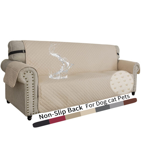 XINEAGE Quilted Sofa Covers 3 Seater
