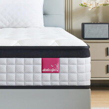 dosleeps Single Mattress 3FT,9 Inch 9-Zone Orthopedic Mattress with Memory Foam & Pocket Springs and 3D Breathable Fabric- Motion Isolation