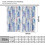 Lavender Floral Curtains Mauve Botanical Pattern 63x63 Inch 6