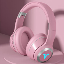 Bluetooth Gaming Headset RGB Surround Sound Støjreduktion