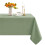 Romanstile Green Table Cloth Wipe Clean 1
