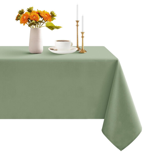 Romanstile Green Table Cloth Wipe Clean