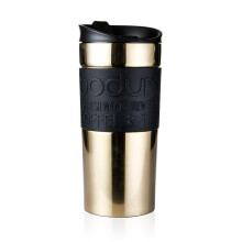 Bodum Vacuum Travel Mug, Flip Lid, Stainless