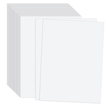 A4 White Card - 230GSM A4 White Cardstock, 100 Pack Art Thick Card Stock Paper for Cards Making, Invitations, Postcards, Business Cards, Printing, an
