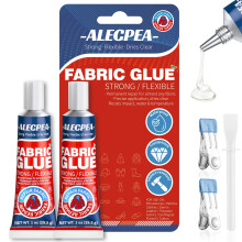 ALECPEA Permanent Fabric Glue Washable