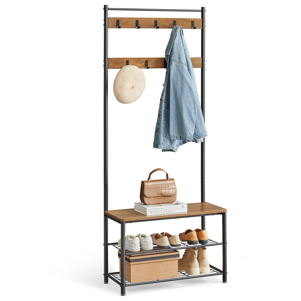 Vasagle Hsr041b41 Coat Rack, Hallway Cabinet,