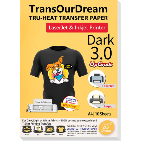 TransOurDream Tru-Transfer Paper Upgraded 3.0 10
