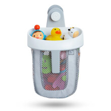 Munchkin Super Scoop Baby Bath Toy Storage Basket  Net  Removable Wall Hang