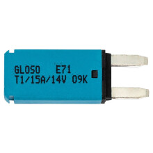 Wyłącznik automatyczny z obudową plastikową, 12-24 V DC, 5-30 A