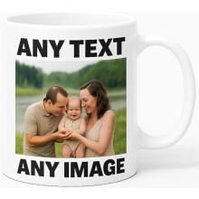 Personalised Mug Any Text Photo – Customised Mug Cup with Name Logo or De