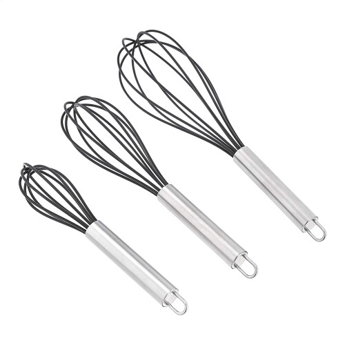 Stainless Steel and Silicone Non-Stick Coated