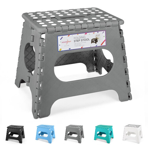 HOUSE DAY 11 Inch Folding Step Stool for Kids-