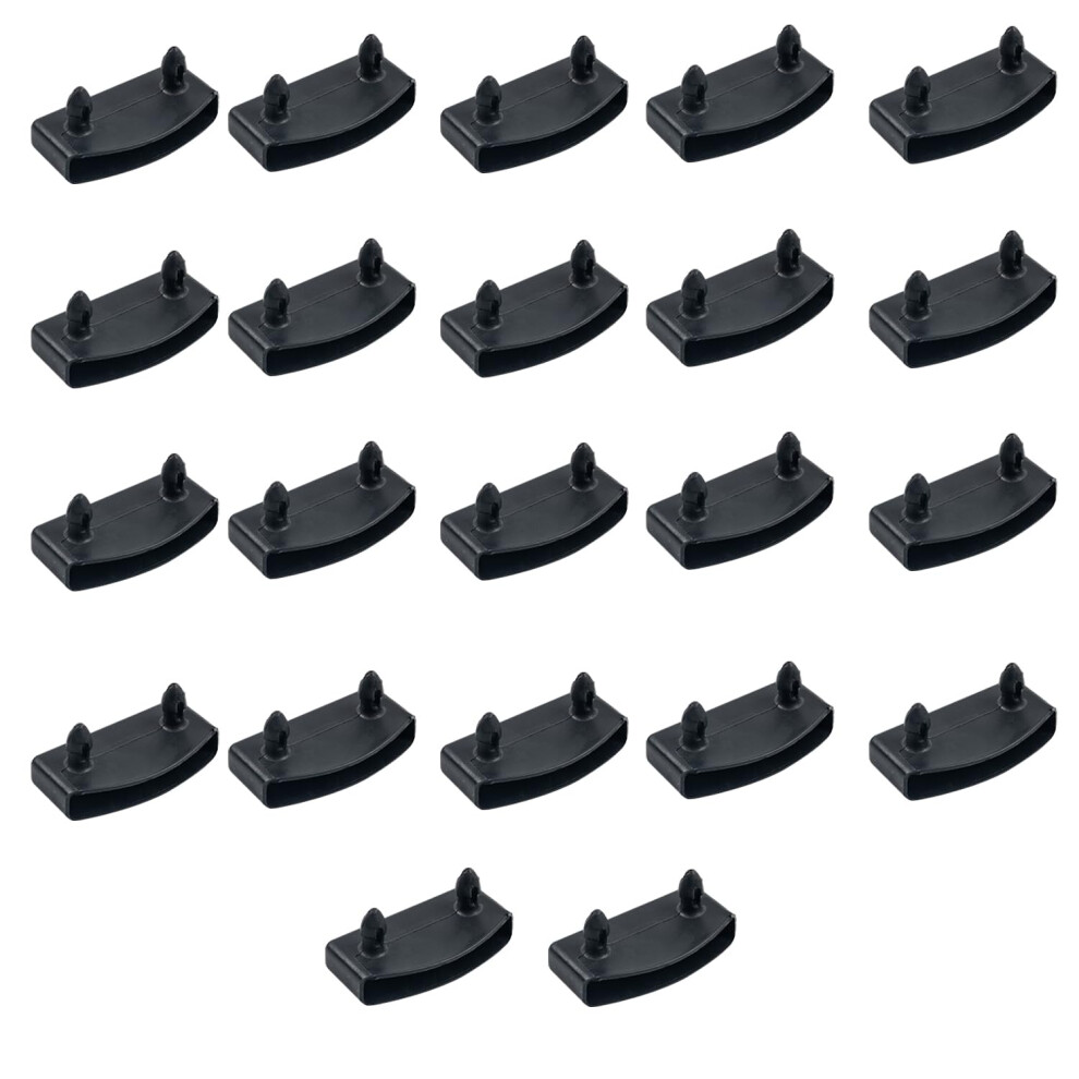 Sgehai 22 Pcs Bed Slats, Replacement Bed Slat End Clip,Plastic Bed Slat Holders Caps 55Mm,For Double/Single Bed And King Size Replacement Support Cap 5001936668208