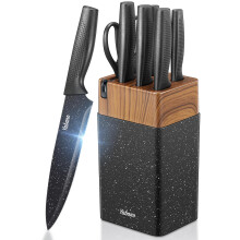 Knife Set, Yabano No Rust Kitchen Knives with