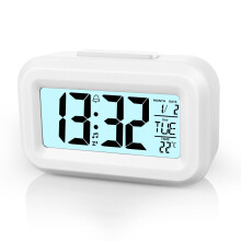 Vicloon Digital Alarm Clock Bedside LED Display Clocks with Adjustable Snoo