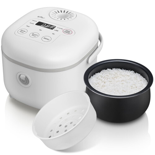 Bear Bear 6 Multifunctional 4 Cups(Uncooked) Rice Cooker with Steamer for