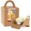 SUJIBHI 20 Pcs Individual Cupcake Boxes Single 1