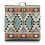 Almofada de Meditação Boho em Veludo Holandês, Quadrada, 56 cm (22 polegadas) para o Chão 1