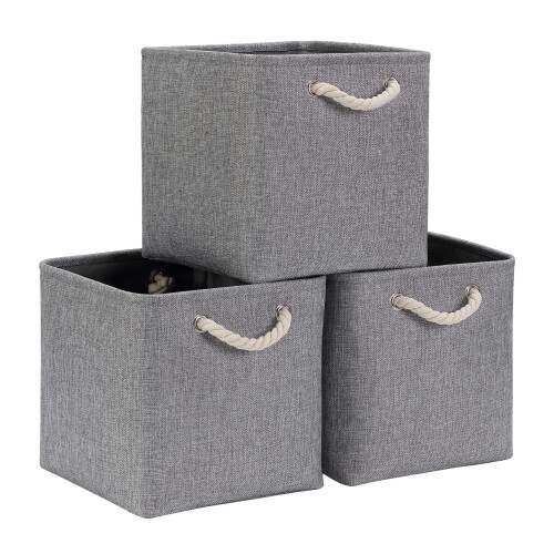 Mangata Cube Storage Boxes 25x25x25cm, Fabric