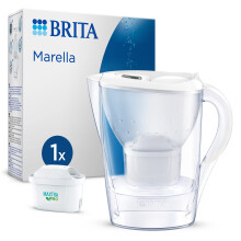 BRITA Marella Water Filter Jug White 24L incl 1x MAXTRA PRO Pure Performanc
