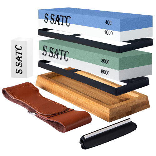 SATC Sharpening Stones for Kitchen Knives 400