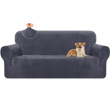 Granbest Premium Thicken Plush Velvet Sofa Cover 3 Seater High Stretch