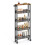 VASAGLE VASAGLE 5-Tier Trolley, Space-Saving Kitchen Cart 1