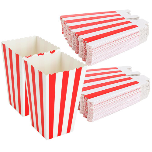 ASelected 50PCS Popcorn Boxes 2x2.7x4.5 Inch
