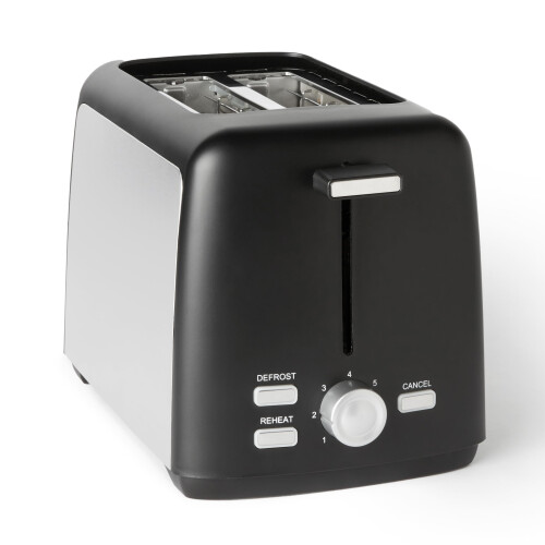 Amazon Basics Toaster 2 Slice with 7 Shade Settings and Removable