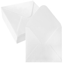JAGERGREEN 50 Pack 6" x 6" Self Seal Envelopes,