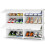 HOMIDEC Shoe Storage, Oversized 2 x 4 Tier Shoe 1