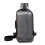 Zaino USB impermeabile antifurto con lucchetto 1