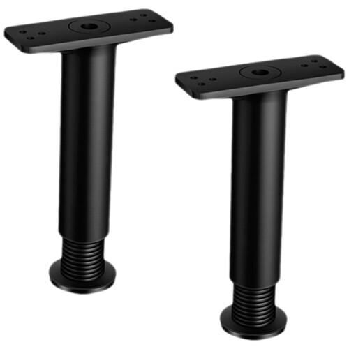 Sofa Center Leg Support Frame Adjustable Plastic Steel Feet 2