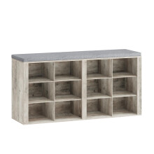 Hzuaneri Shoe Storage Bench with Padded Seat,