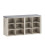 Hzuaneri Shoe Storage Bench with Padded Seat, 1